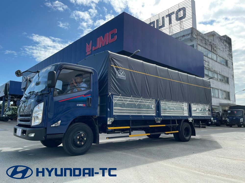 Xe tải IZ350 SL 3.5 tấn thùng mui bạt dài 6m2 Đô Thành